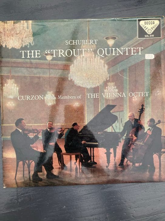 Schubert: The "Trout" Quintet - Clifford Curzon & Vienna Oct, Cd's en Dvd's, Schubert, Ophalen of Verzenden, Romantiek, 12 inch