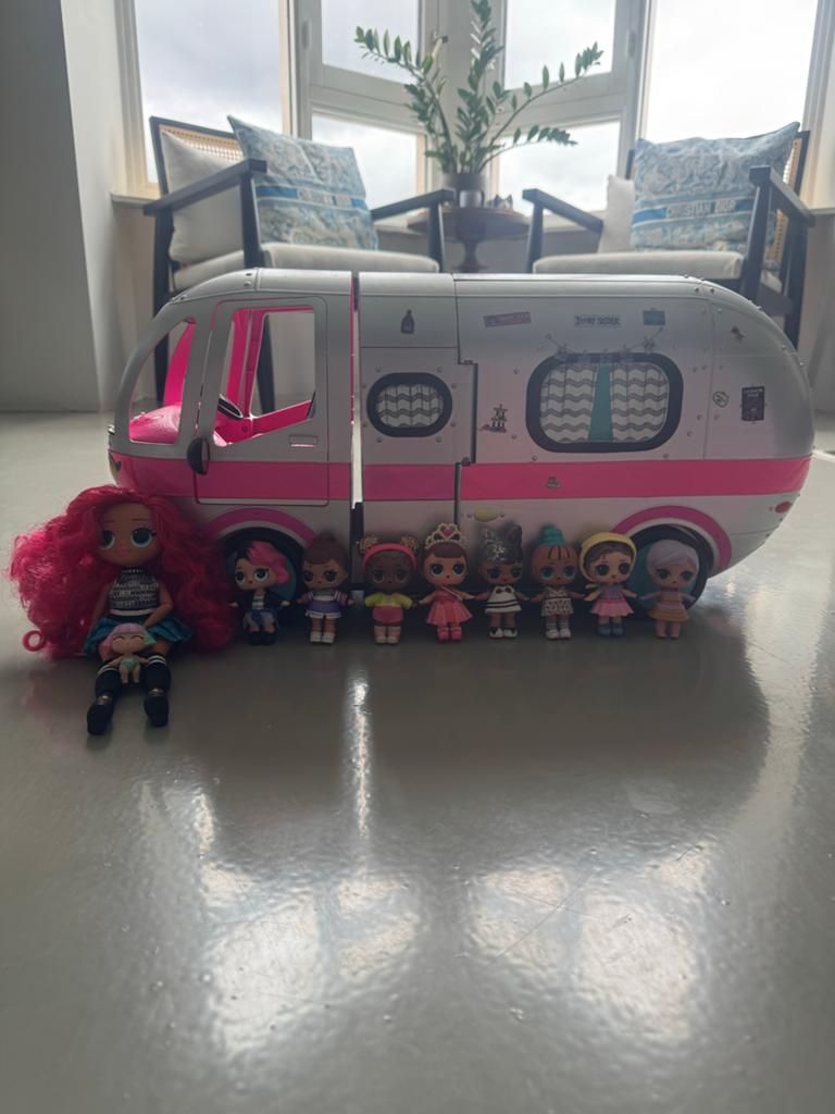 L.O.L. Surprise! Glamper 2-in-1 Camper met poppen, Ophalen of Verzenden, Gebruikt, Overige typen