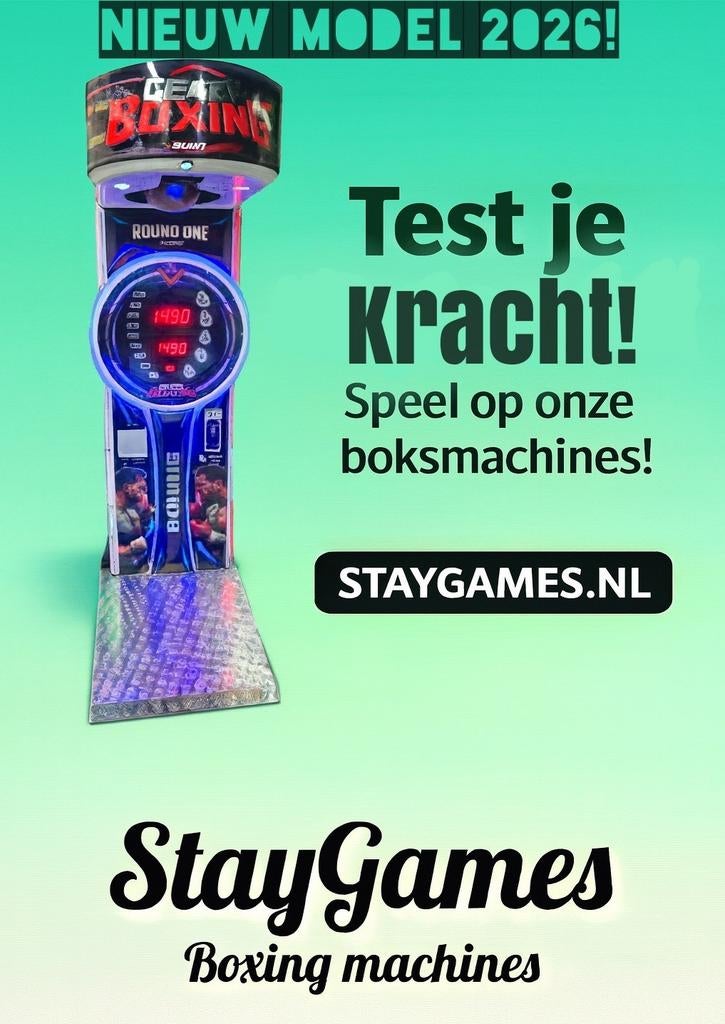Nieuwe Boksbal automaat, Ophalen, Nieuw, Overige