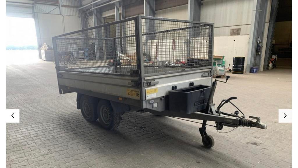 Aanhangwagen , hapert , bj 2016 , mooie aanhanger , TA-2000, Ophalen of Verzenden, Zo goed als nieuw