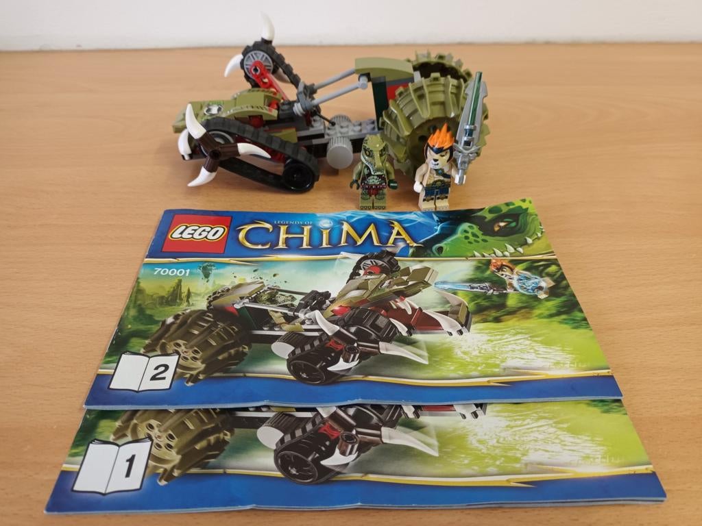Lego Chima 70001 crawleys clow ripper, Ophalen of Verzenden, Zo goed als nieuw