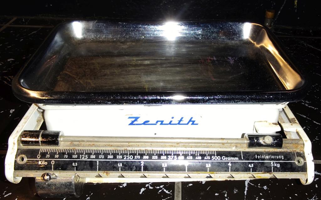 Vintage balans weegschaal Zenith, Ophalen of Verzenden