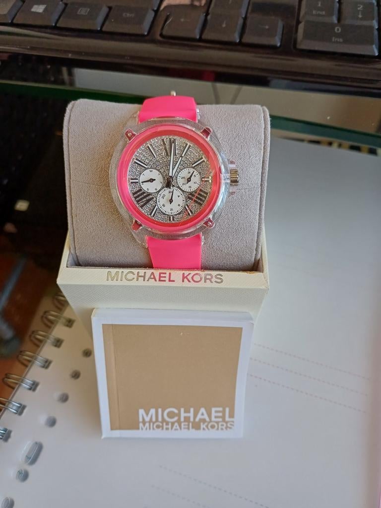 Michael Kors horloge nieuw in verpakking, Overige merken, Kunststof, Polshorloge, Nieuw