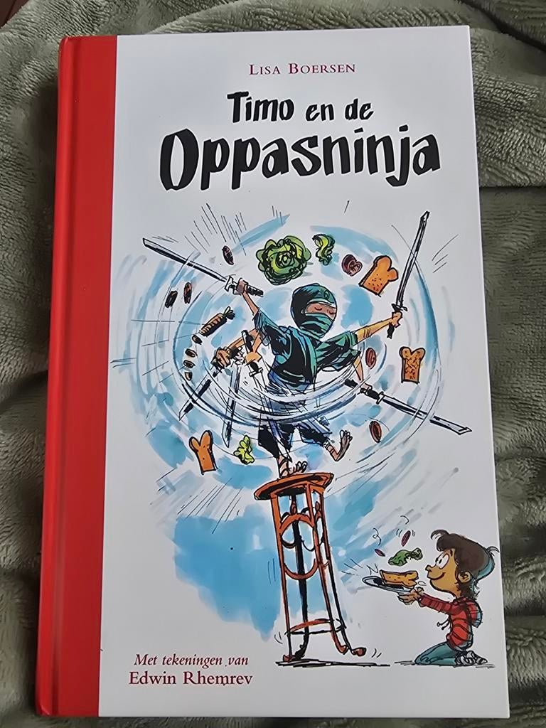 Lisa Boersen - Timo en de oppasninja, Fictie algemeen, Lisa Boersen, Ophalen of Verzenden, Zo goed als nieuw
