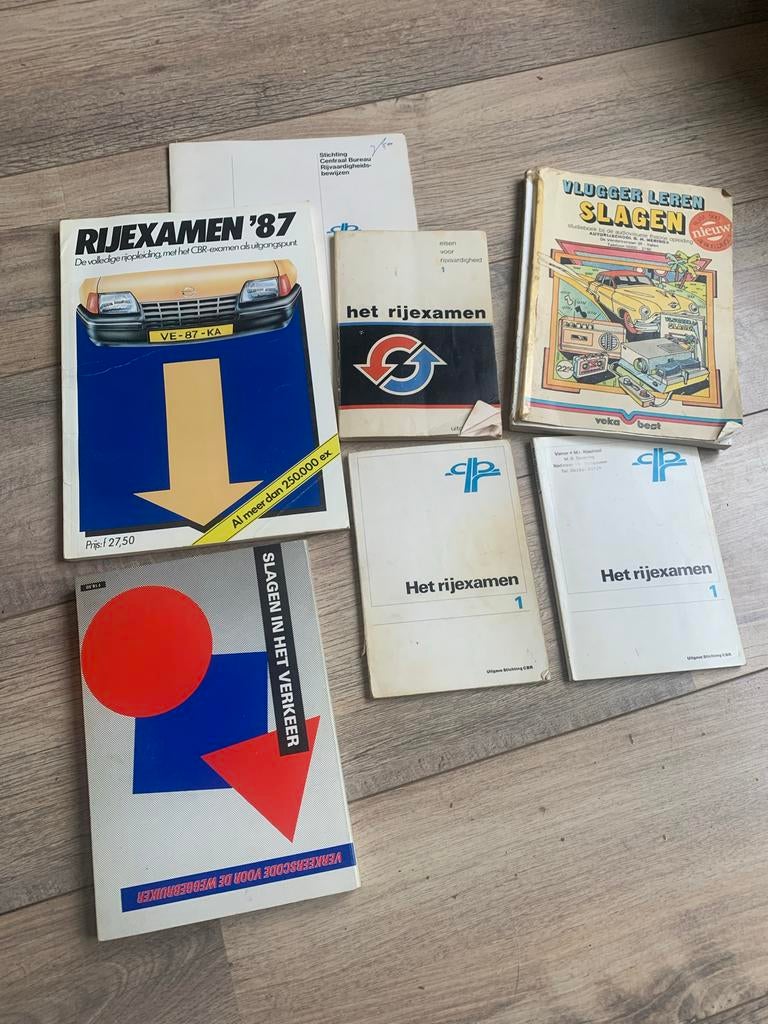 Rijexamen boeken - Diverse titels, Ophalen, Gelezen, Algemeen