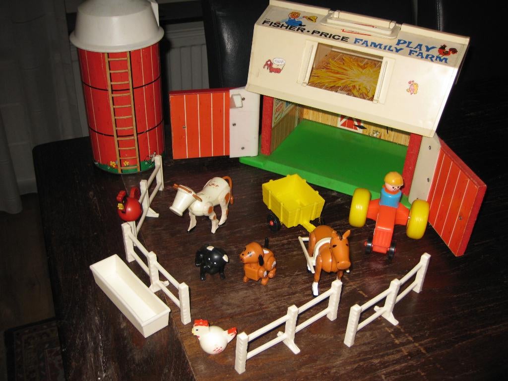 fisher price boerderij, Ophalen of Verzenden, Zo goed als nieuw, Speelset