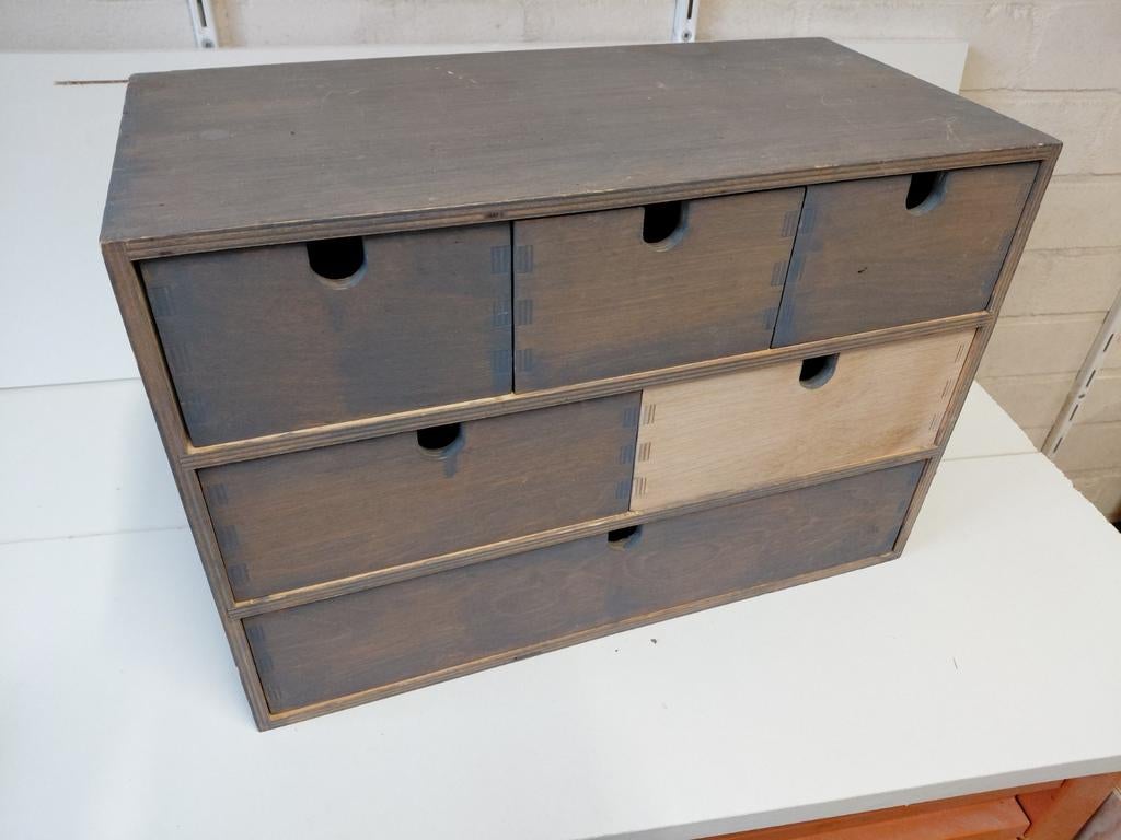 Ikea Moppe Ladekast - Grenen Hout, Minder dan 50 cm, Gebruikt, Scandinavisch, Ophalen of Verzenden