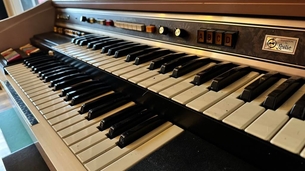 Hammond orgel, Muziek en Instrumenten, Orgels, Ophalen, Gebruikt, 2 klavieren, Orgel