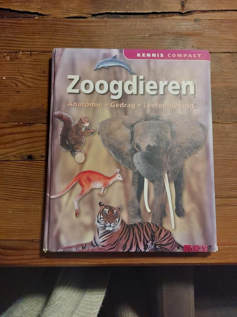 Zoogdieren, anatomie, gedrag en leefomgeving, Boeken, Ophalen of Verzenden, Gelezen, Overige diersoorten