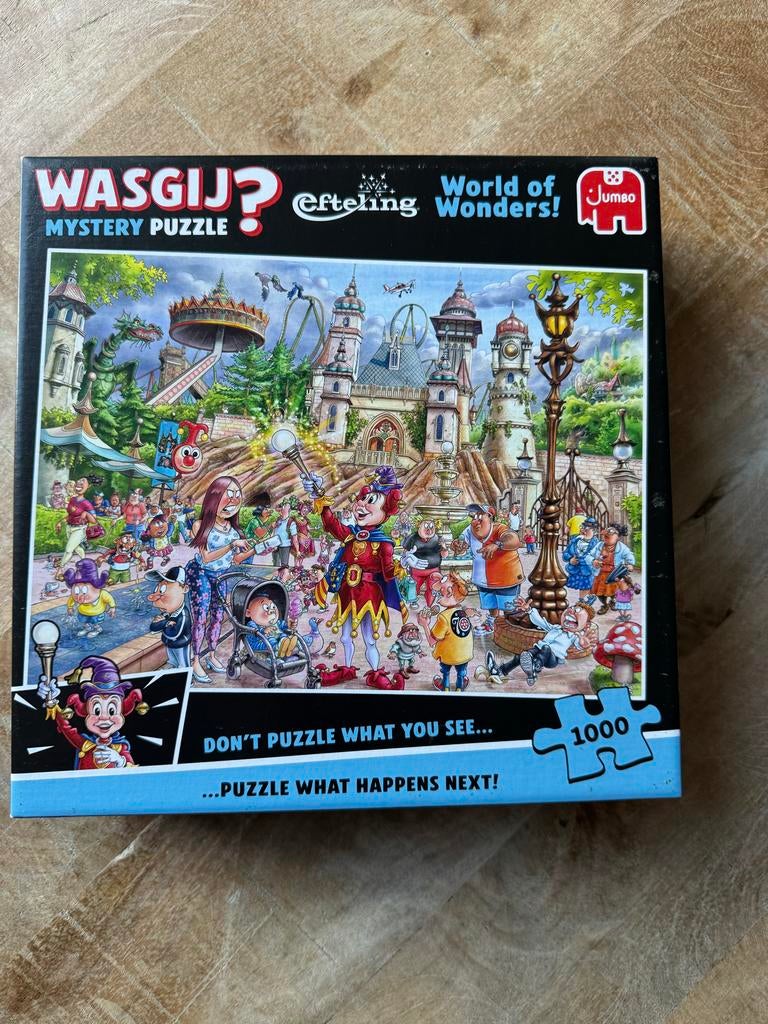 Wasgij efteling puzzel, Ophalen of Verzenden, 500 t/m 1500 stukjes, Zo goed als nieuw
