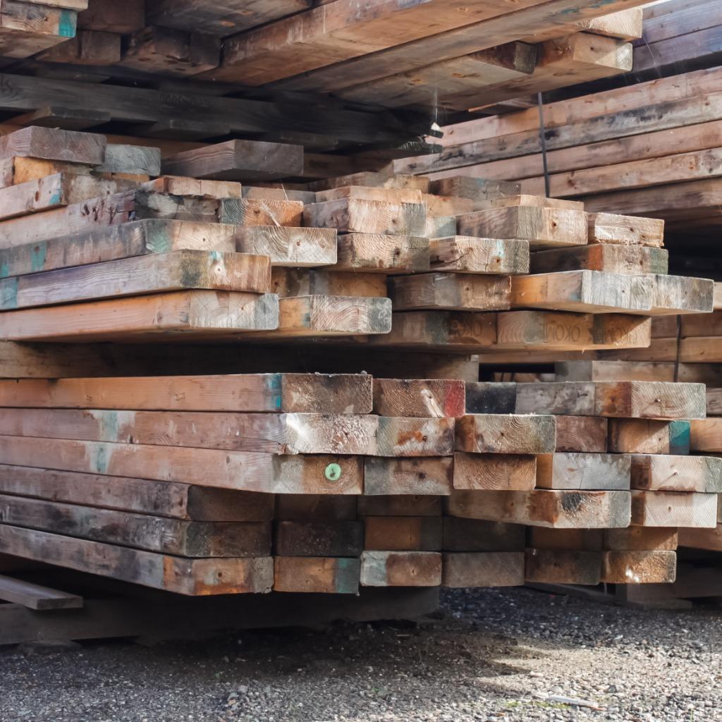Gebruikte balken FSC hout diverse lengtes *voordelig*, Doe-het-zelf en Verbouw, Hout en Planken, Gebruikt, Balk, Vuren, 300 cm of meer
