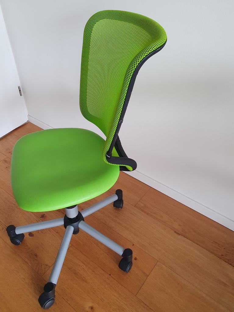 Bureaustoel, Gebruikt, Ophalen of Verzenden, Bureaustoel, Groen