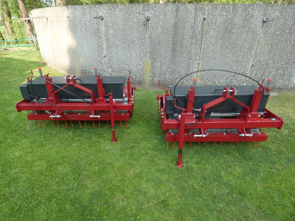 NIEUWE (door)zaaimachines voor minitractor (130 / 150 cm.)