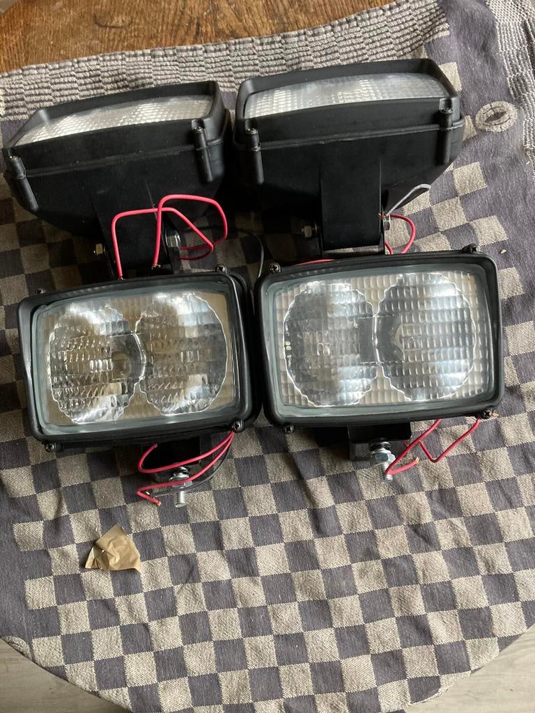 Oldtimer 2 verstralers met 2 lenzen, Auto-onderdelen, Verlichting, Ophalen of Verzenden, Nieuw