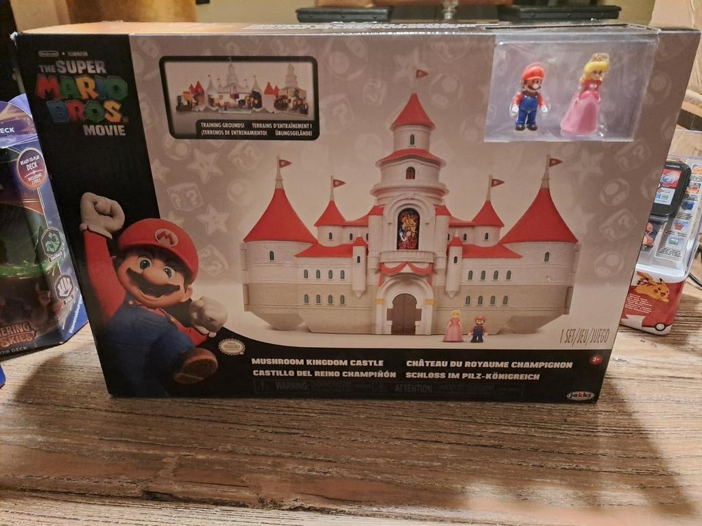 Jakks Pacific Super Mario Movie Mushroom kingdom, Verzamelen, Poppetjes en Figuurtjes, Nieuw, Ophalen of Verzenden