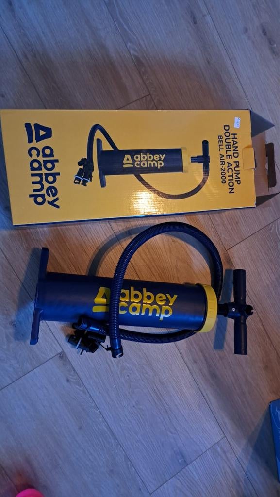 Abbey Camp Handpomp - Nieuw!, Caravans en Kamperen, Ophalen of Verzenden, Zo goed als nieuw, Handmatig