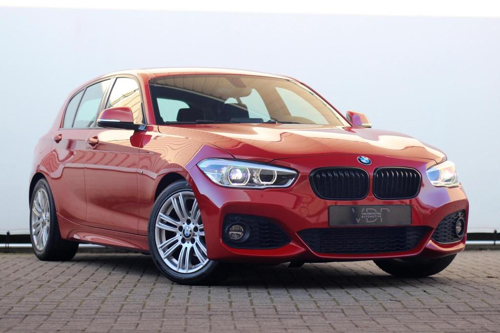 BMW 1-serie 118i M Sport | Orig NL | Dealer onderhouden, Auto's, Gebruikt, Alcantara, Origineel Nederlands, Bedrijf
