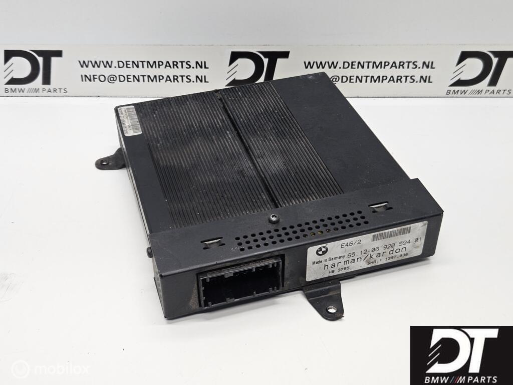 Versterker Harman Kardon BMW 3-serie Coupé E46 65126946985, Auto-onderdelen, Elektronica en Kabels, BMW, Gebruikt, Ophalen of Verzenden