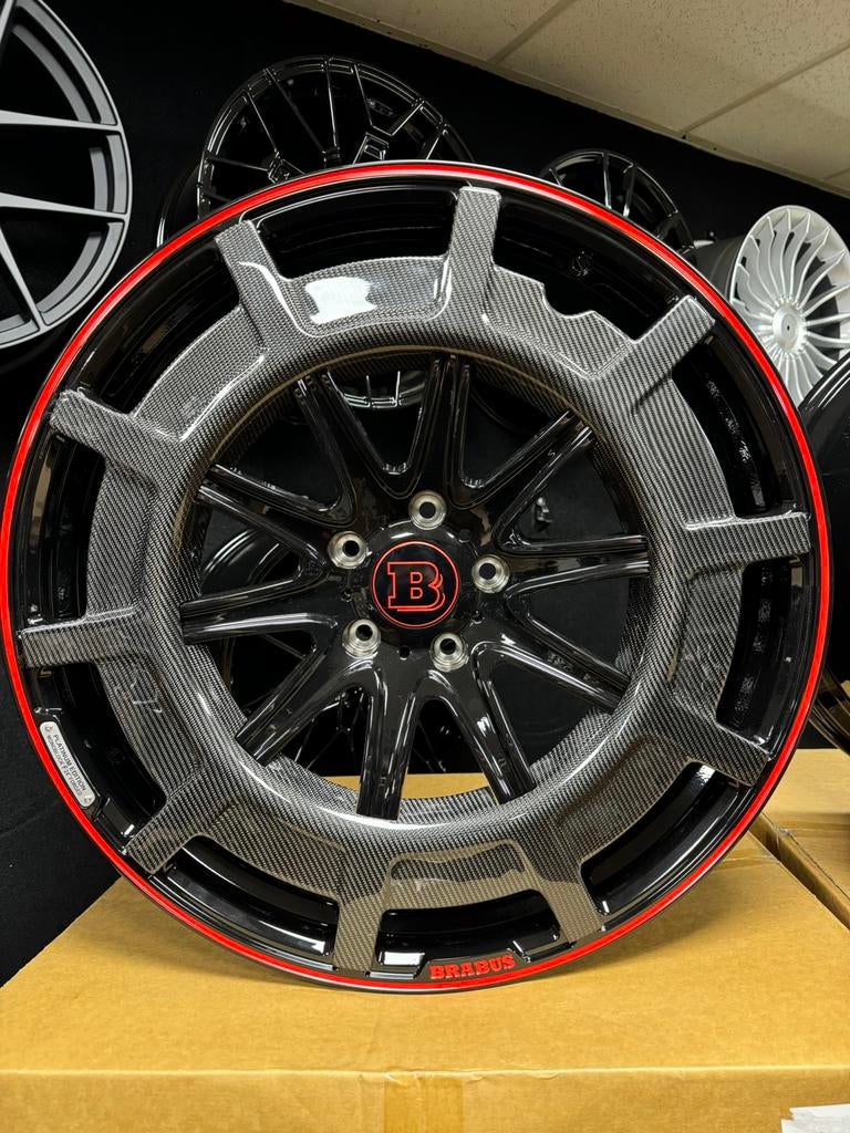 23 inch 5x112 Forged BRABUS ROCKET 900 look GLE GLE63, Auto-onderdelen, Ophalen of Verzenden, Nieuw, Overige maten, Velg(en)