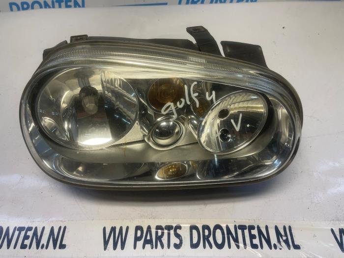 Koplamp rechts van een Volkswagen Golf, Gebruikt, -, -, -
