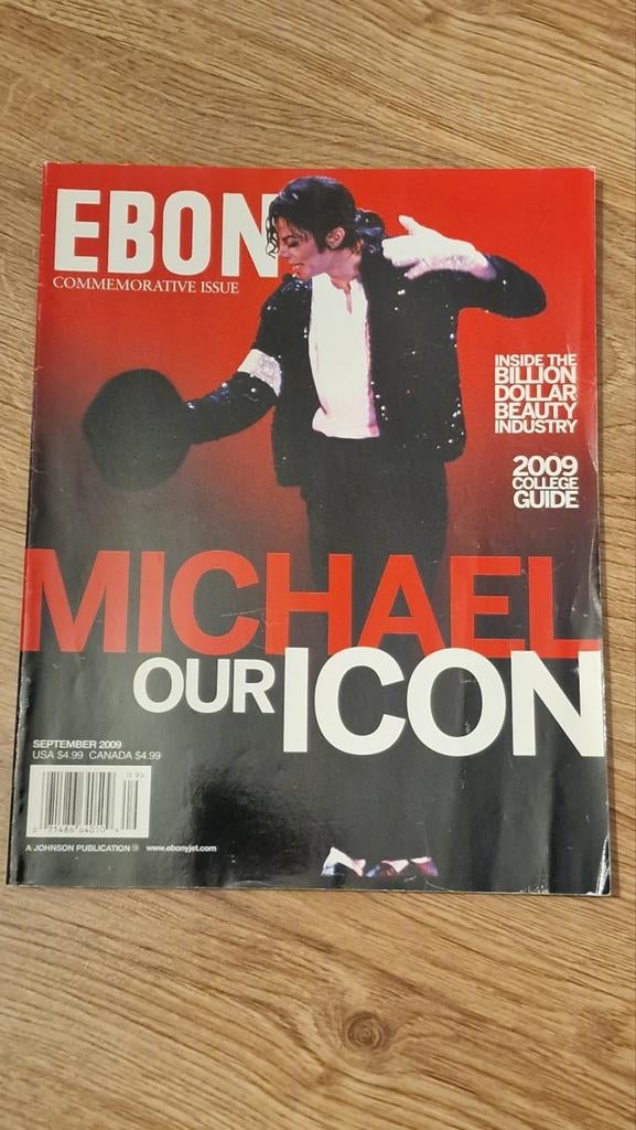 Michael Jackson Tribute Magazine - Ebony, Ophalen of Verzenden, Zo goed als nieuw