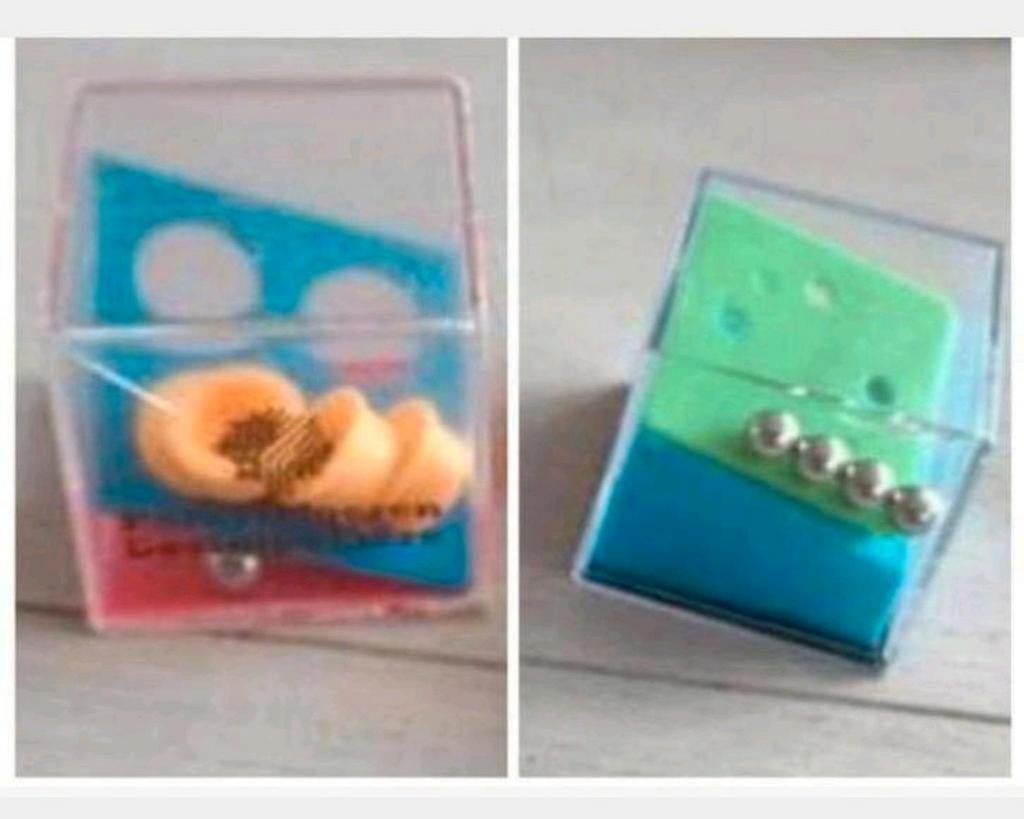 Spelletjes geduld spelletjes met balletjes 2 kubussen, Ophalen of Verzenden, Gebruikt, Jongen of Meisje