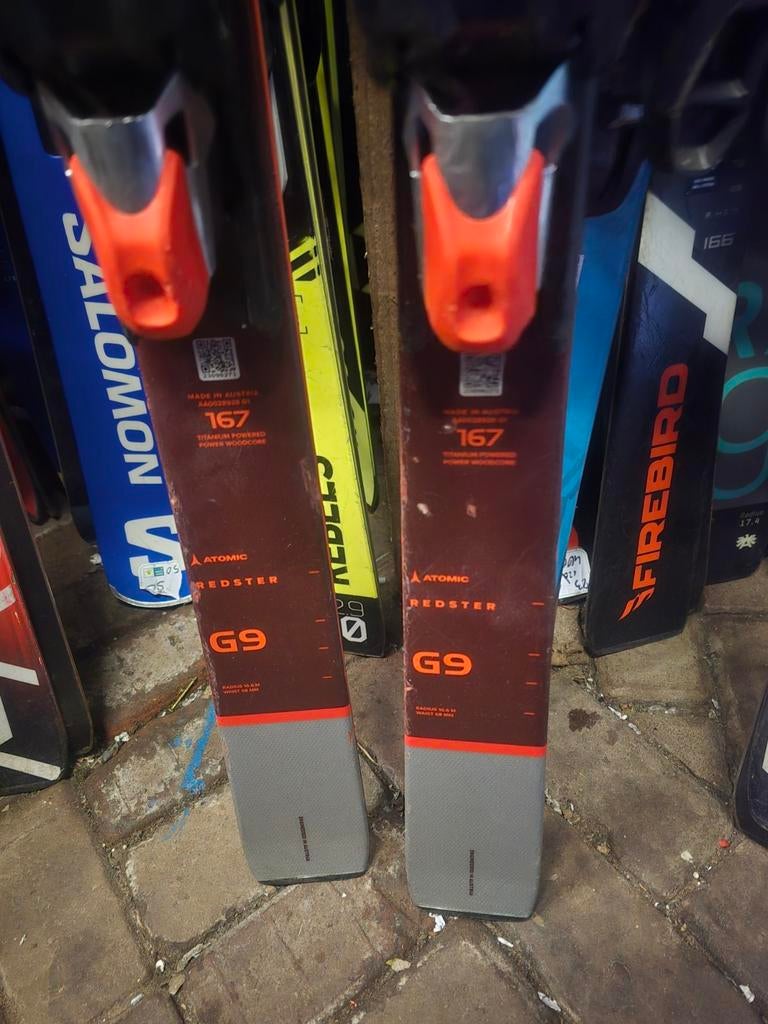167cm ATOMIC REDSTER G9 REVOSHOCK RVSK, Sport en Fitness, Skiën en Langlaufen, 160 tot 180 cm, Ophalen of Verzenden, Zo goed als nieuw