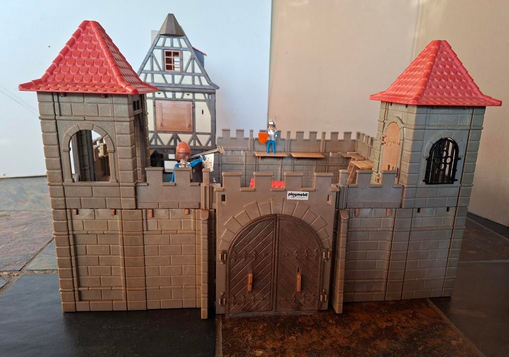 Vintage Playmobil Kasteel, Ophalen of Verzenden, Gebruikt, Complete set