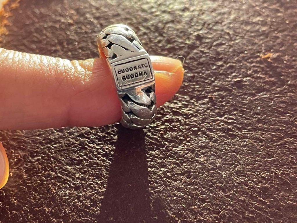 Buddha To Buddha Ben ring size 17- Silver, Sieraden, Tassen en Uiterlijk, Ringen, Ophalen of Verzenden, Zo goed als nieuw, 17 tot 18