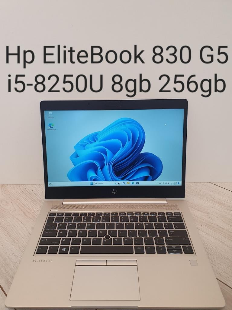 Nieuwstaat: Hp Elitebook 830 G5 i5-8250U 8gb 256gb 13,3 inch, Computers en Software, Windows Laptops, Zo goed als nieuw, 13 inch