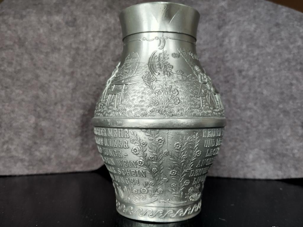 Frieling Zinn kan - 16cm hoog, Ophalen