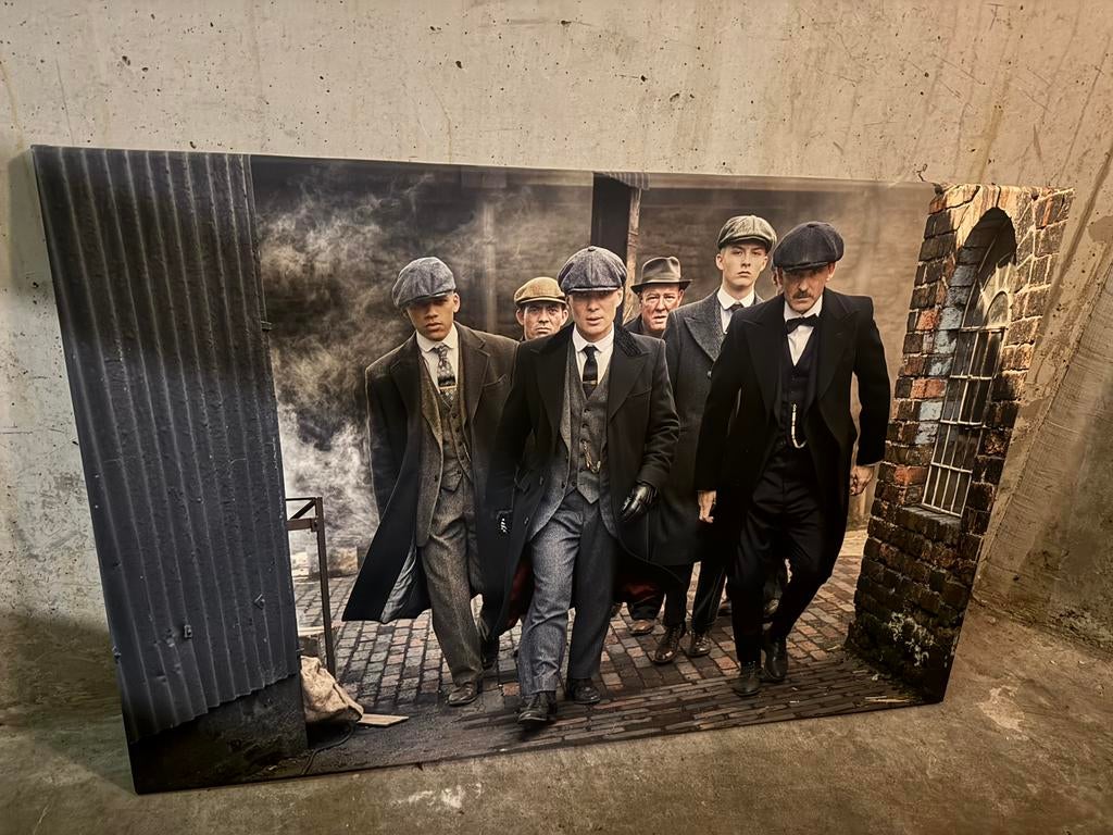 Peaky blinders Canvas, Antiek en Kunst, Kunst | Schilderijen | Abstract, Ophalen