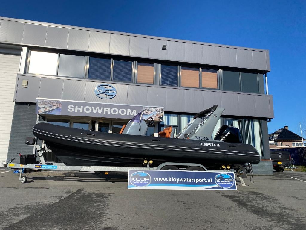Brig 650 met een mercury 225 pk, Watersport en Boten, Ophalen, Gebruikt, Benzine, Overige materialen