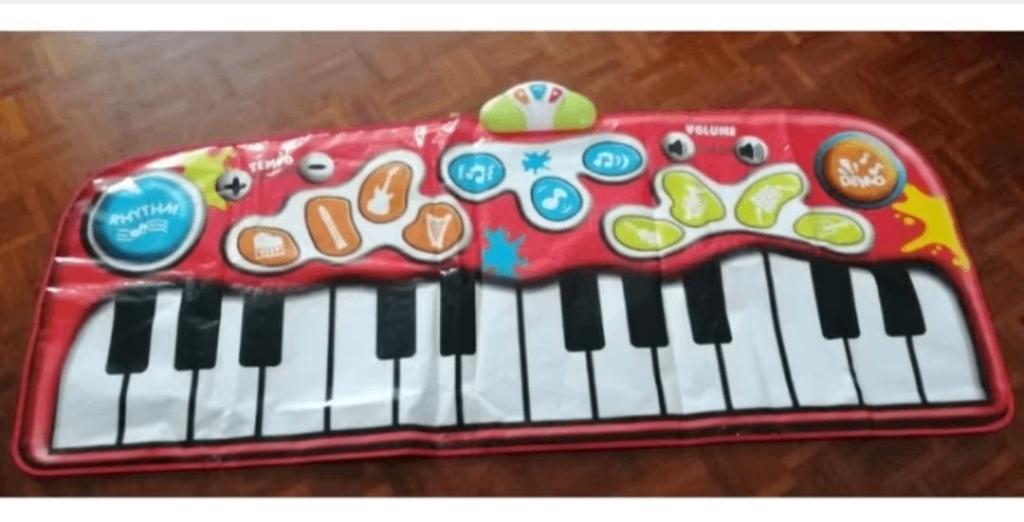Piano muziekmat, Kinderen en Baby's, Ophalen of Verzenden, Zo goed als nieuw, Met geluid