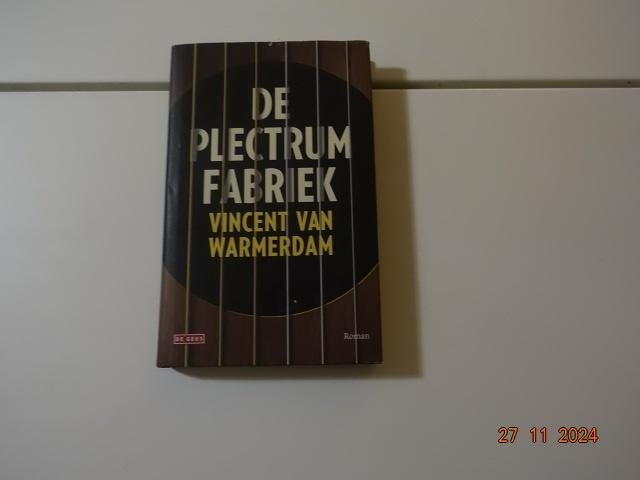 De Plectrumfabriek.....Vincent van Warmerdam, Ophalen, Zo goed als nieuw, Nederland