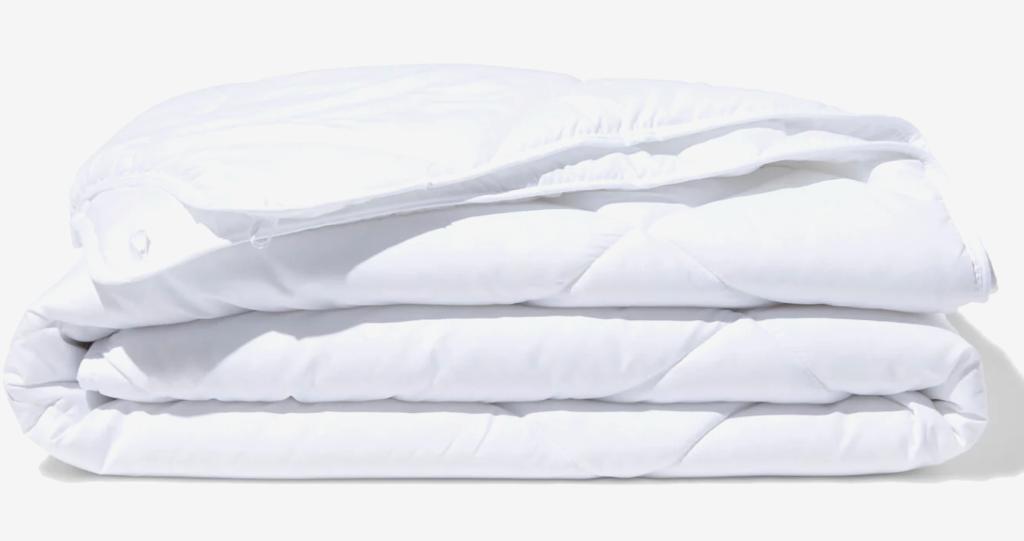 Dekbed 200x220cm synthetisch 4-seizoenen, Wit, Ophalen of Verzenden, Deken of Dekbed, Nieuw