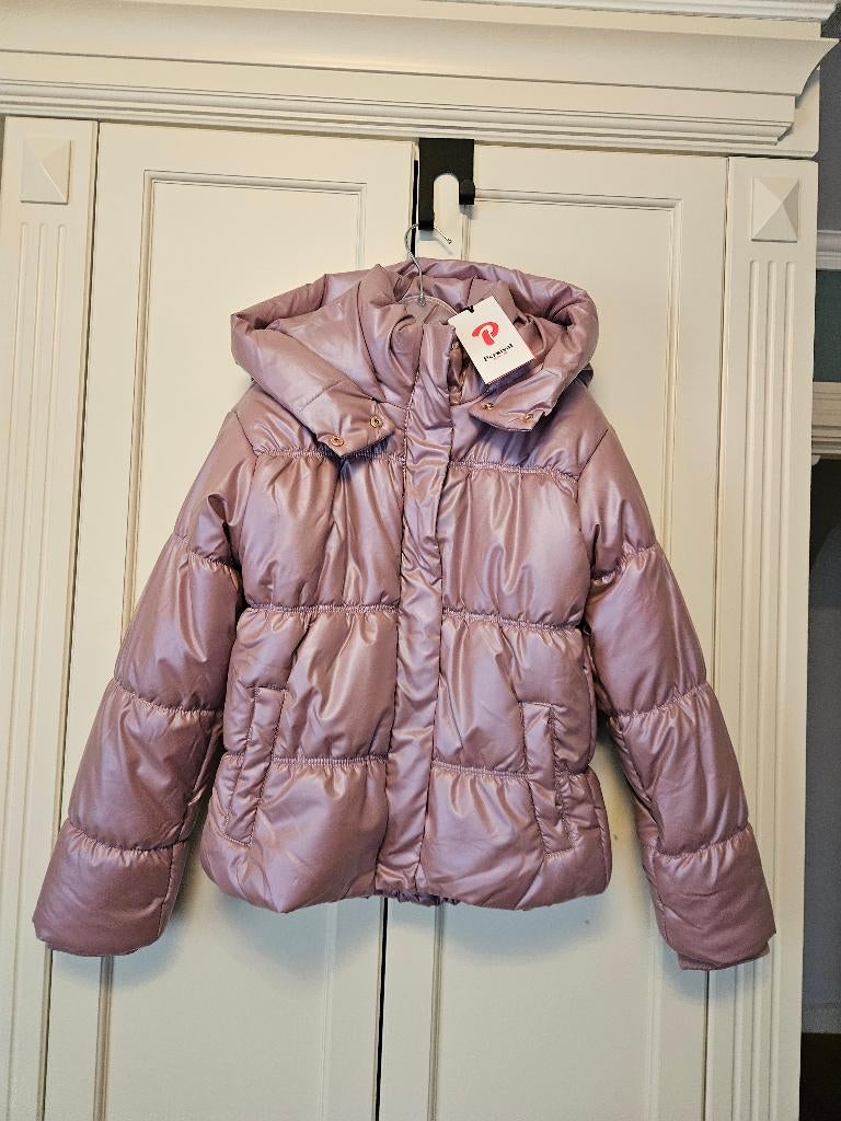 Nieuw! Persival metallic winterjas, roze, maat 152/158, Persival, Meisje, Nieuw, Ophalen of Verzenden