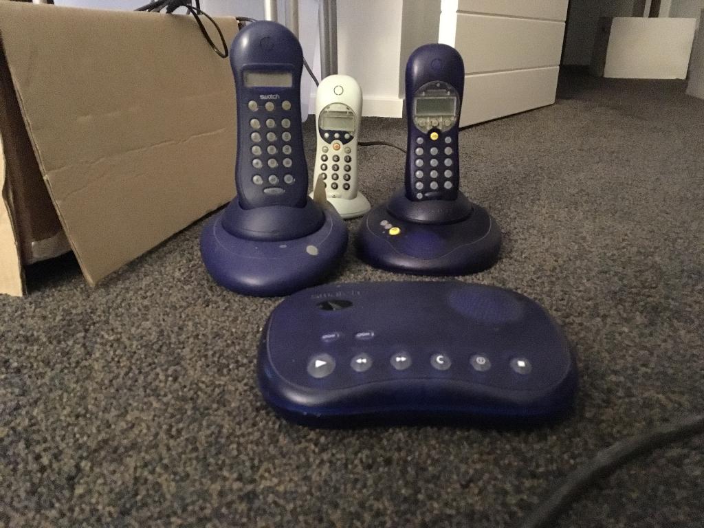 swatch dect telefoons en antwoord apparaat, Ophalen of Verzenden