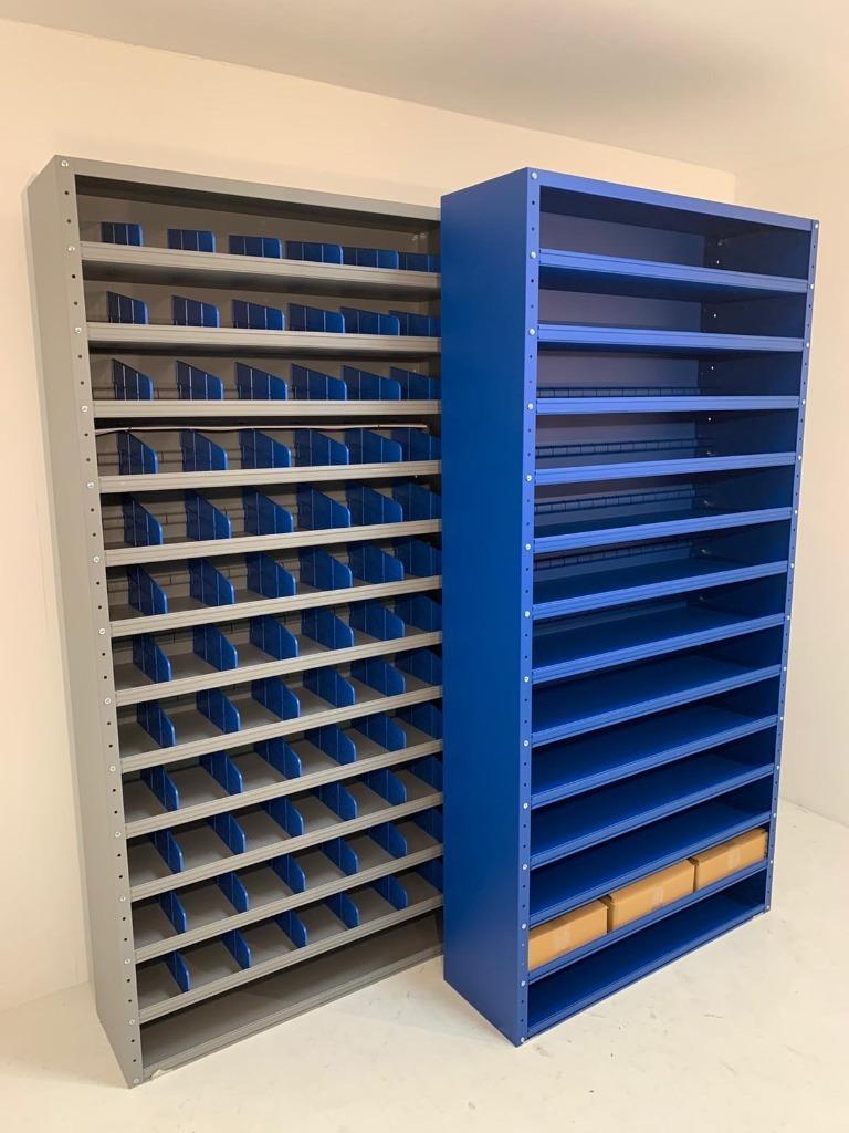 vakkenkast magazijnkast 198x100x30, Nieuw, Metaal, 150 tot 200 cm, 25 tot 50 cm