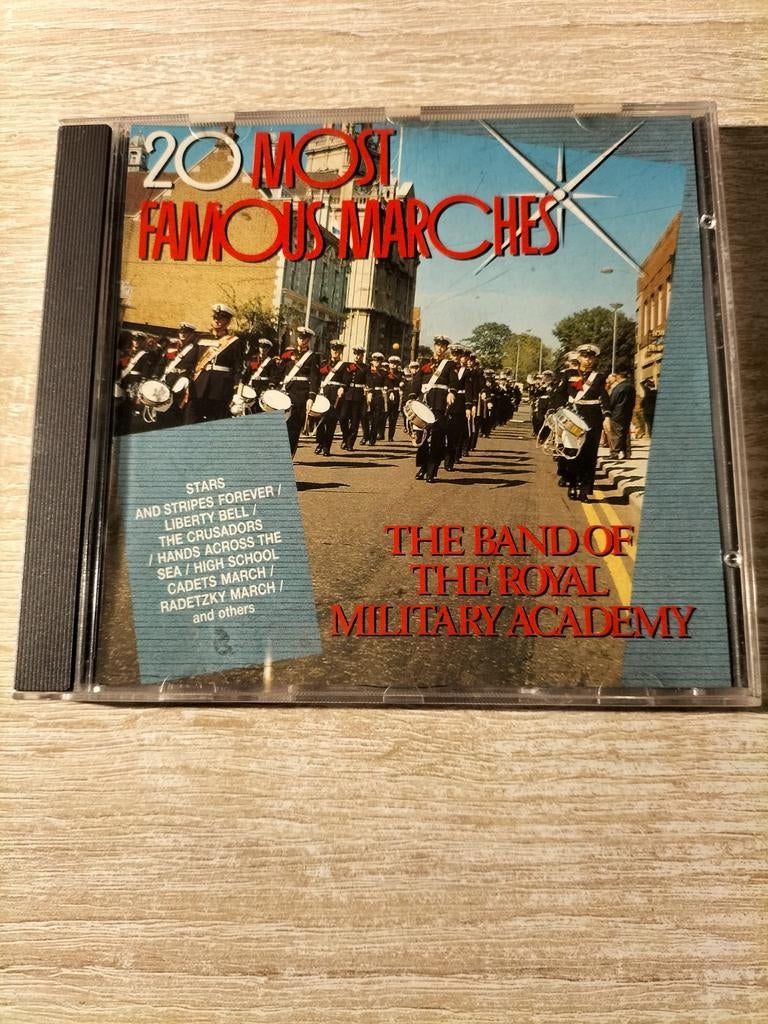 Band of the royal military academy - 20 most famous marches, Cd's en Dvd's, Cd's | Instrumentaal, Ophalen of Verzenden