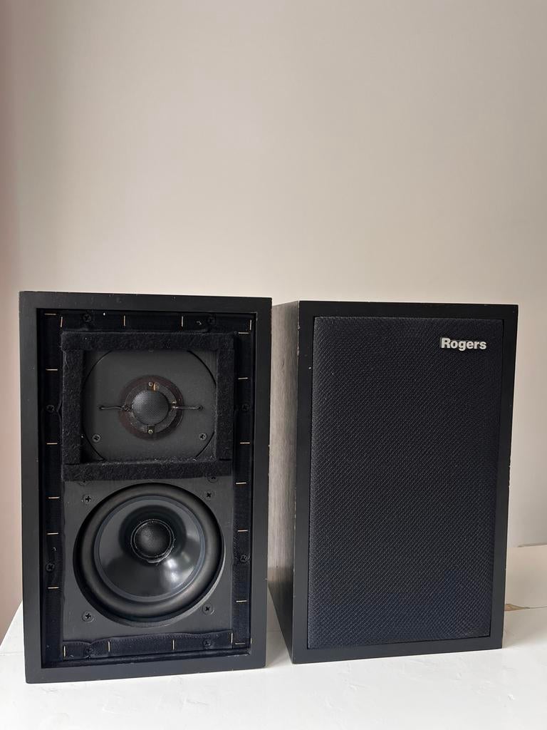 Rogers LS3/5A luidsprekers, Audio, Tv en Foto, Luidsprekers, Overige merken, Gebruikt, Ophalen of Verzenden, Minder dan 60 watt