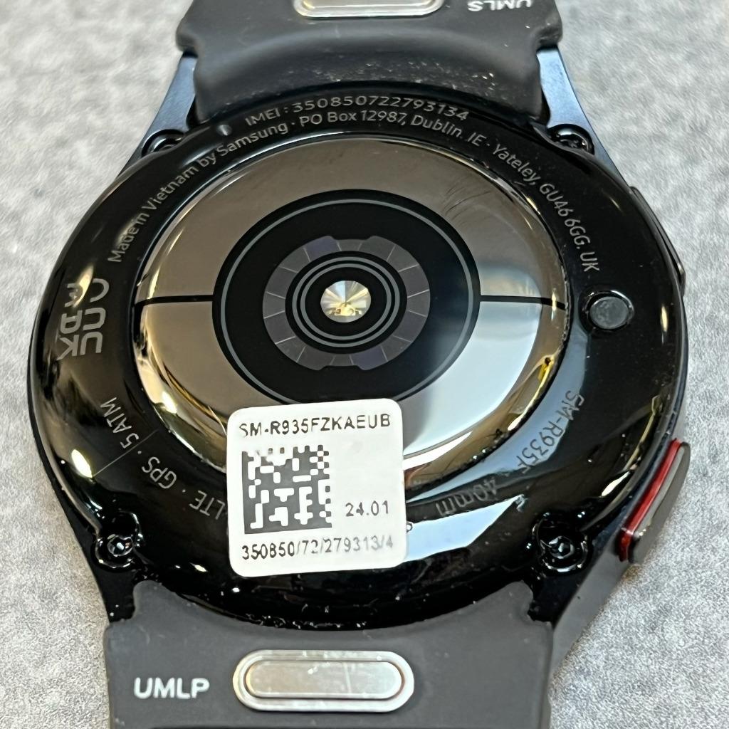 Samsung Watch 6 | 40mm | SM-R935F | LTE | lader | 360682, Samsung Galaxy Watch 6 LTE GPS WI-FI, Zwart, Ophalen of Verzenden, Zo goed als nieuw
