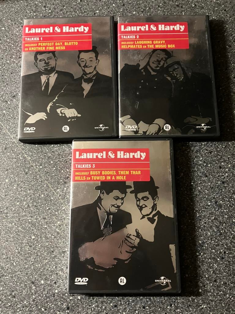 Laurel & Hardy - Talkies (6-Disc), Alle leeftijden, Ophalen of Verzenden, Zo goed als nieuw, Komedie