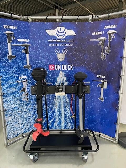 HASWING ,Voordelig elektrisch varen !!, Watersport en Boten, Ophalen, Elektrisch, Nieuw, Buitenboordmotor