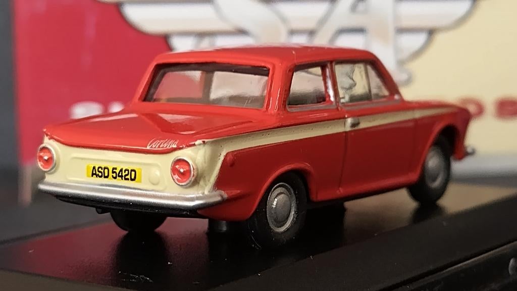 Ford Lotus Cortina 1:76 Oxford Diecast Pol, Info@oxforddiecasr.co.uk, Auto, Verzenden, Nieuw