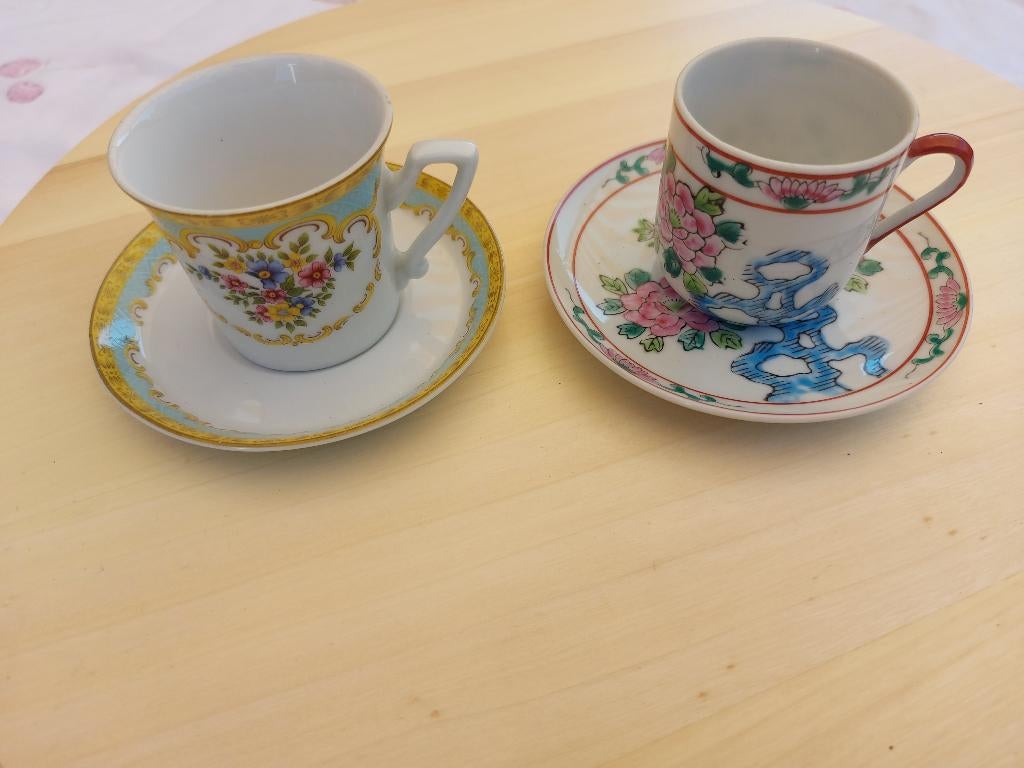 Kopjes, schotels, schaaltje (Aziatisch), Antiek en Kunst, Antiek | Servies los, Ophalen of Verzenden