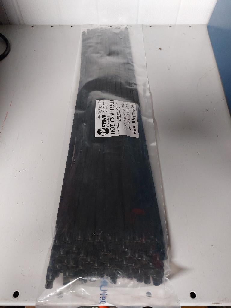 Rvs tirabs kabelbinders tiraps rvs gecoat. 520Mm x 7.9Mm, Auto diversen, Autogereedschap, Nieuw, Ophalen of Verzenden