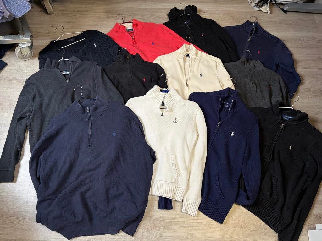 Ralph Lauren vesten, quarter zips en kabeltruien, Ophalen of Verzenden, Zo goed als nieuw