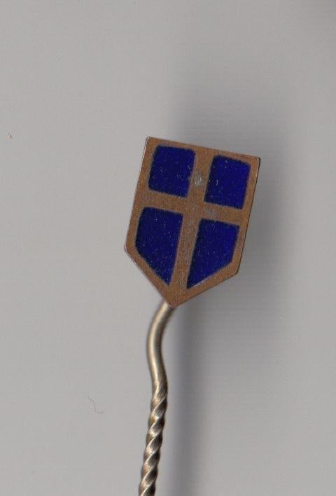 Zwolle emaille stadswapen speldje, Verzamelen, Gebruikt, Niet vindbaar, Niet vindbaar, Speldje of Pin