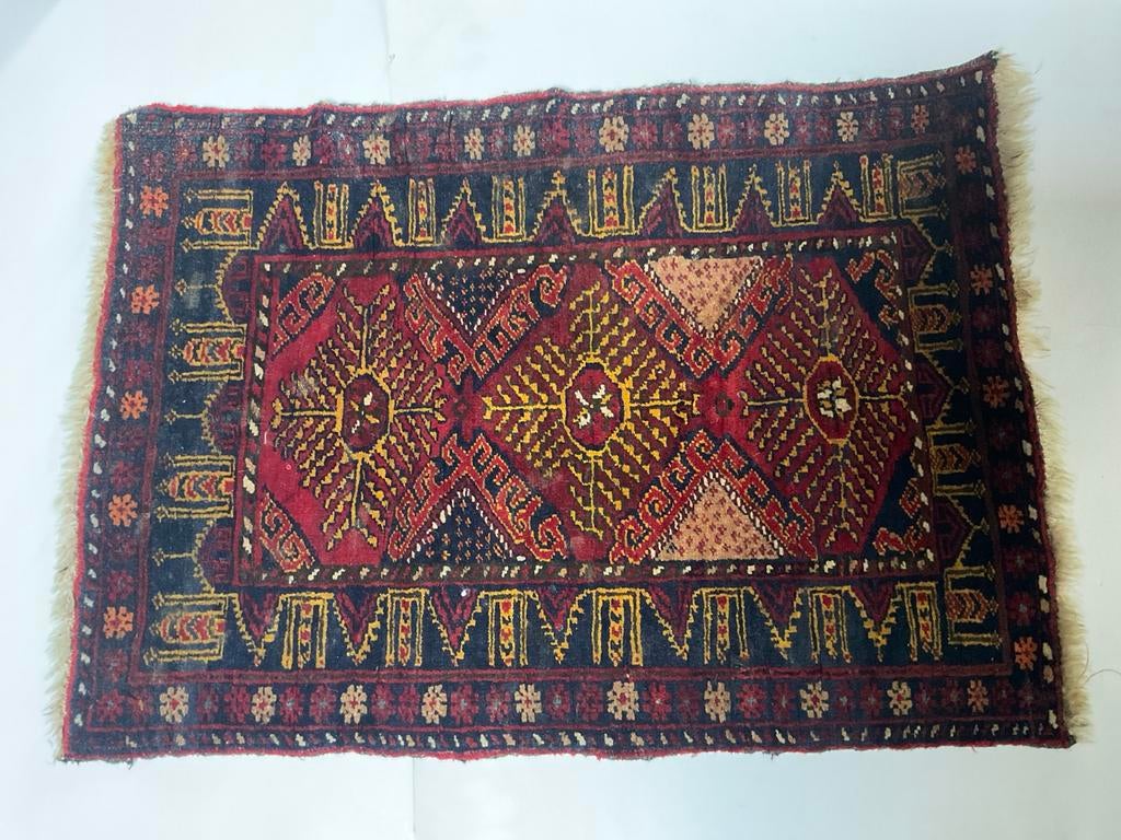 Perzisch tapijt 80/53, Minder dan 50 cm, Gebruikt, Ophalen of Verzenden, Rechthoekig